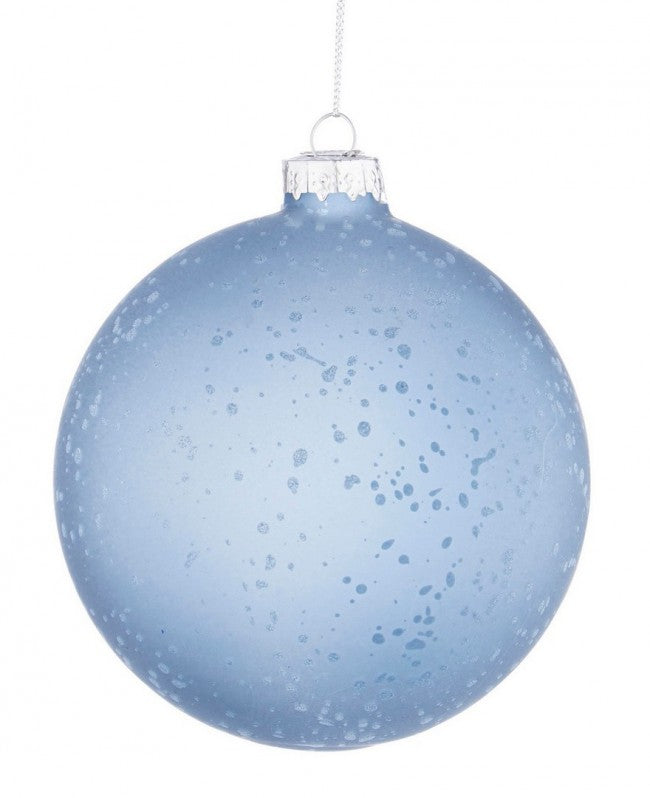 8x Sphère Vt Bleu Mat Op D100