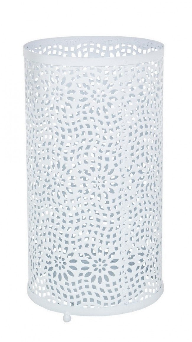 4x Support Parapluie Rosette Au Blanc