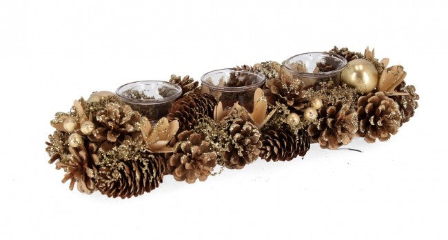 4x 3P Bougeoir Lilibeth Rett Doré