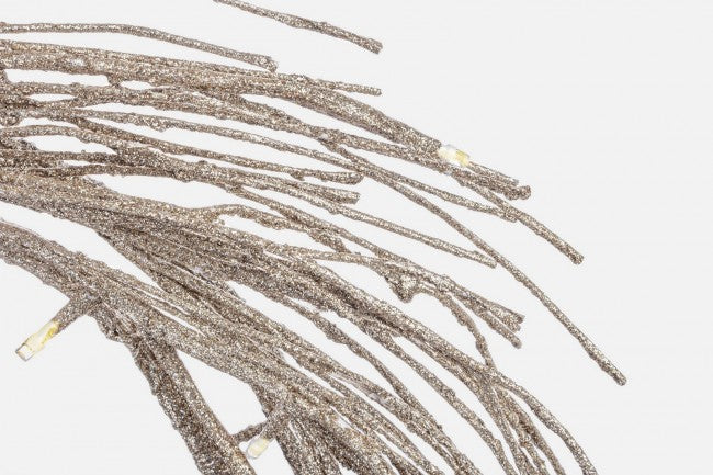 2x Corona Glad 24Led Champagne Classique D60