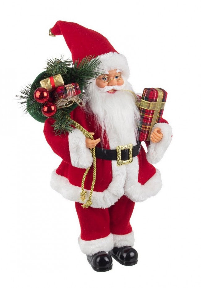 2x support de Père Noël traditionnel M