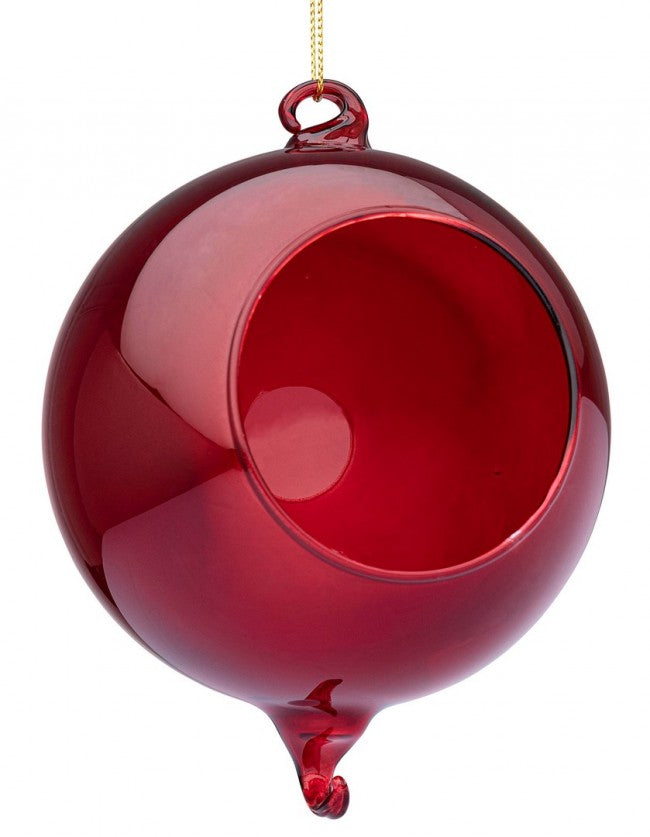 6x Sphère Ouverte Vt Simply Rouge D100