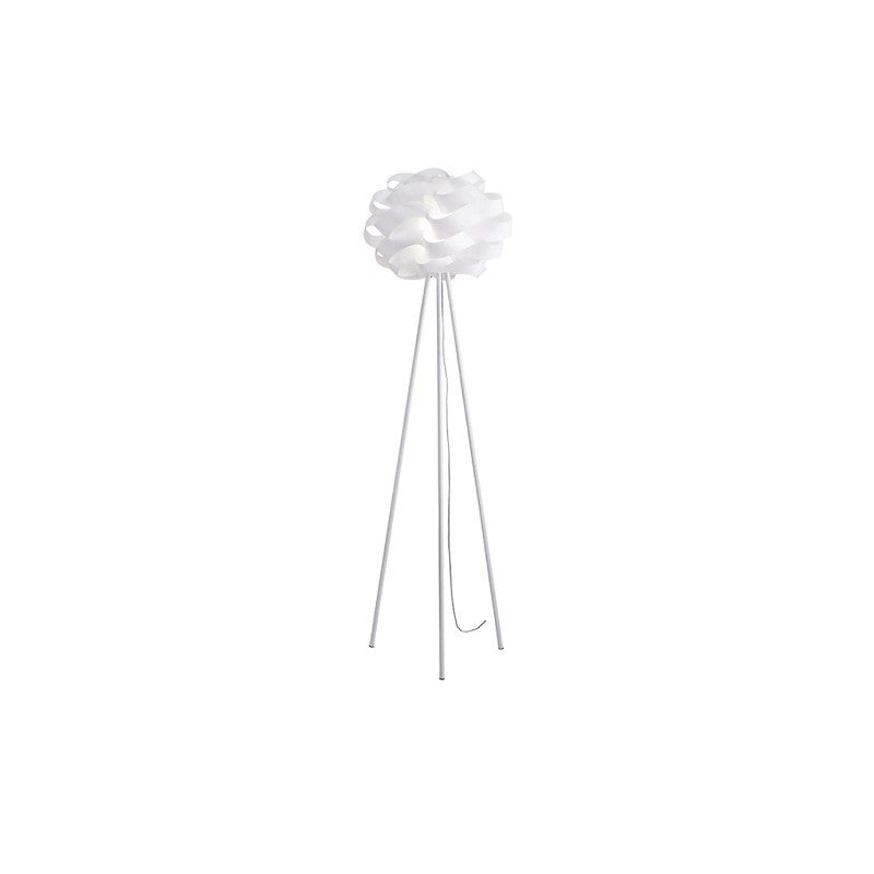 CLOUD Lampadaire trépied blanc diamètre 50x h160 cm