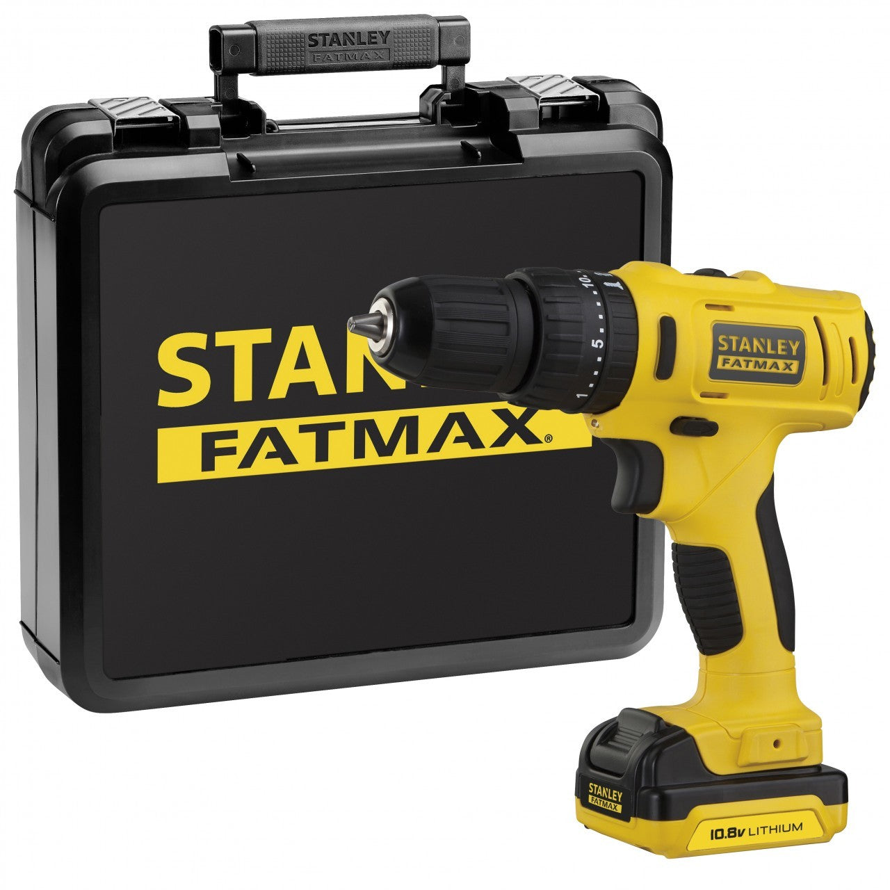 Perceuse Fatmax avec 2 piles