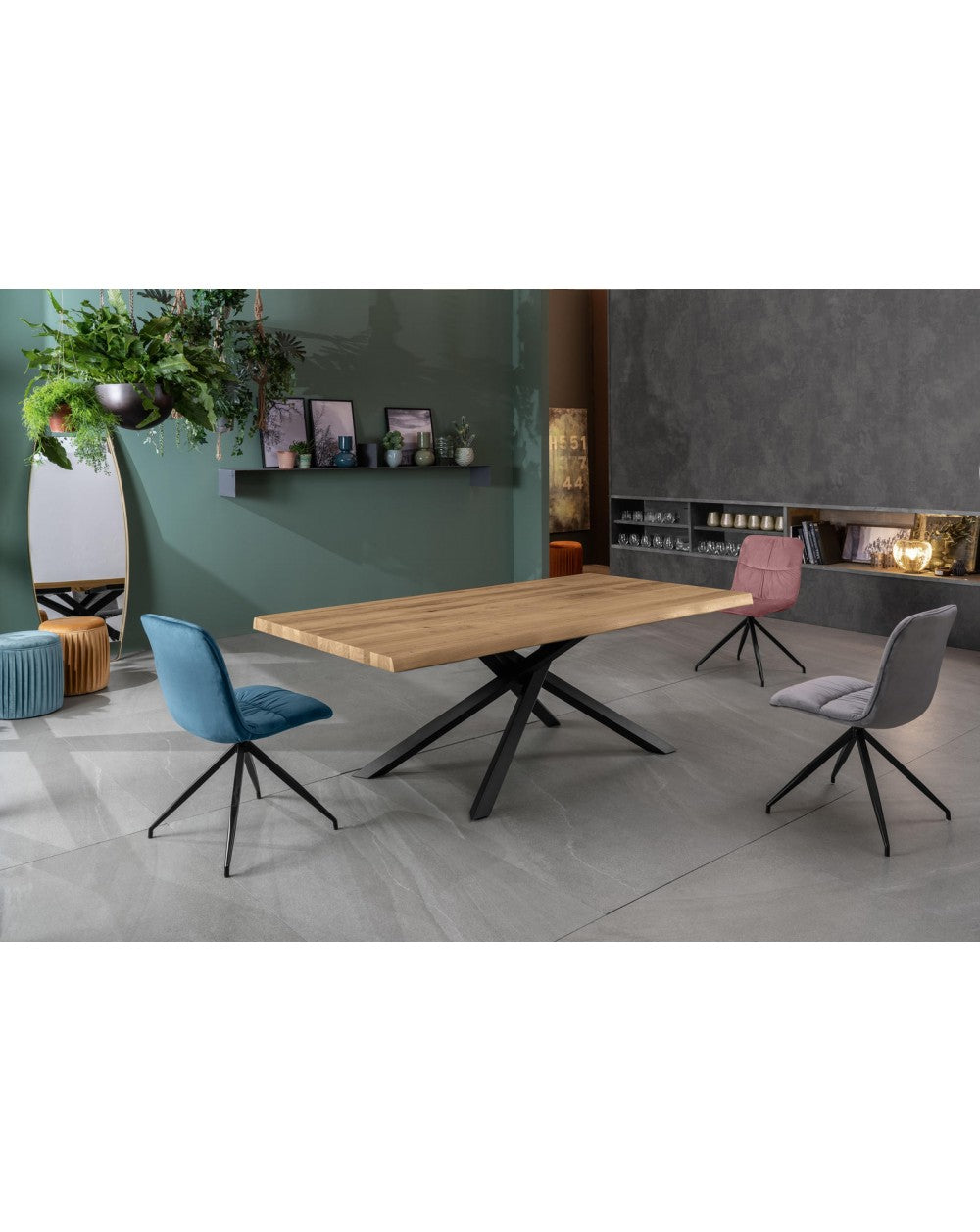 Table Fixe 200 x 76 H cm - Spike