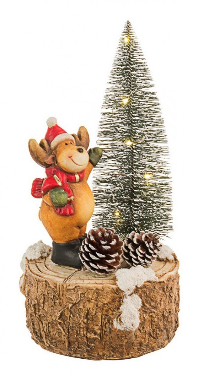 3x Renne Genévrier C-Led