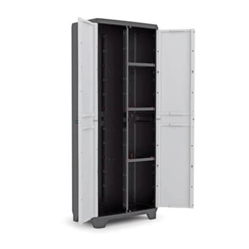 Armoire porte-balai linéaire 68X39X(H)173Cm