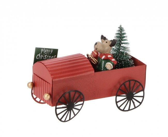 12x Décor Birck Voiture Rouge C