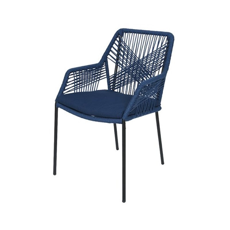 Chaise de jardin Siviglia couleur bleu