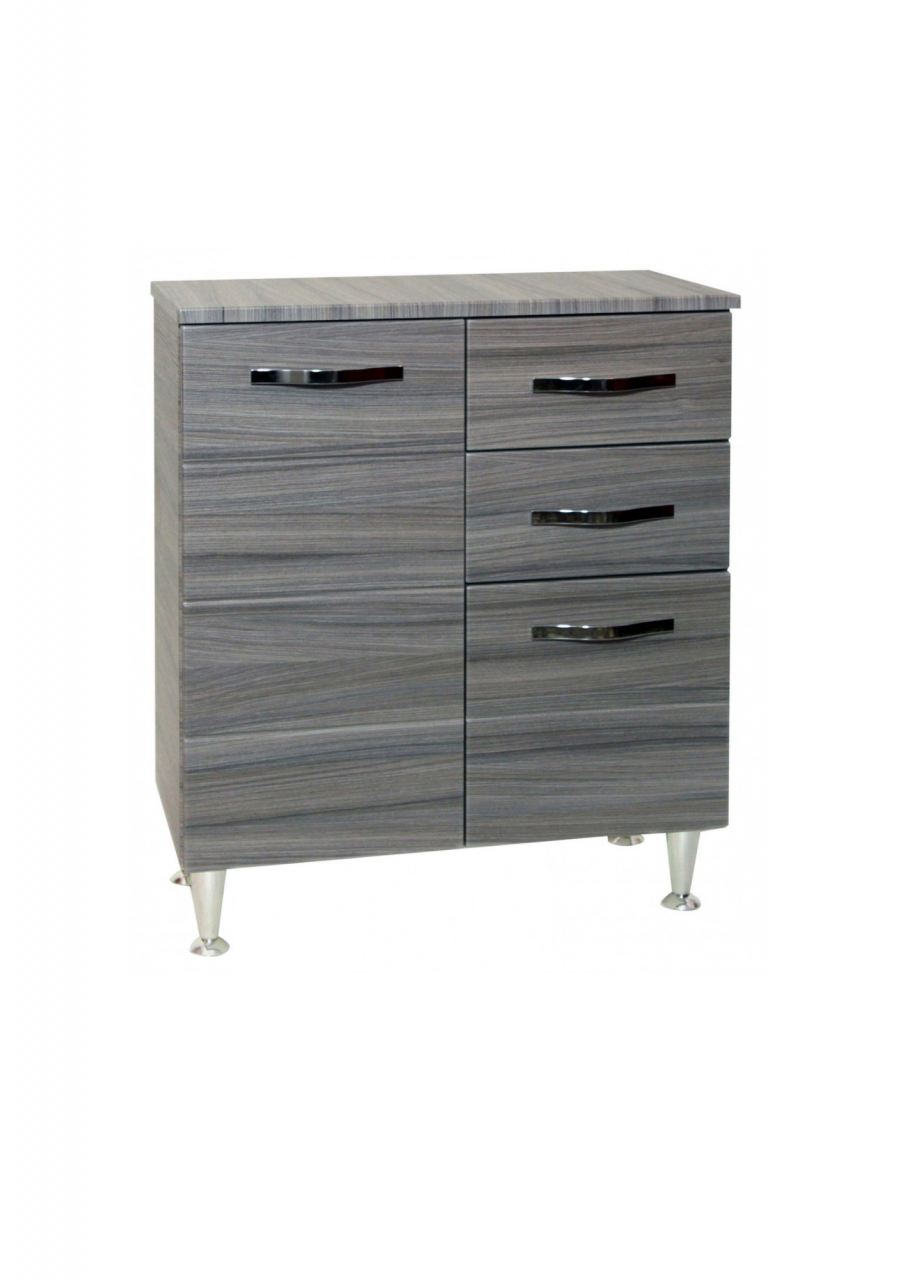 Base Antonella avec 2 portes plus 2 tiroirs 66 x 33 x 80 cm