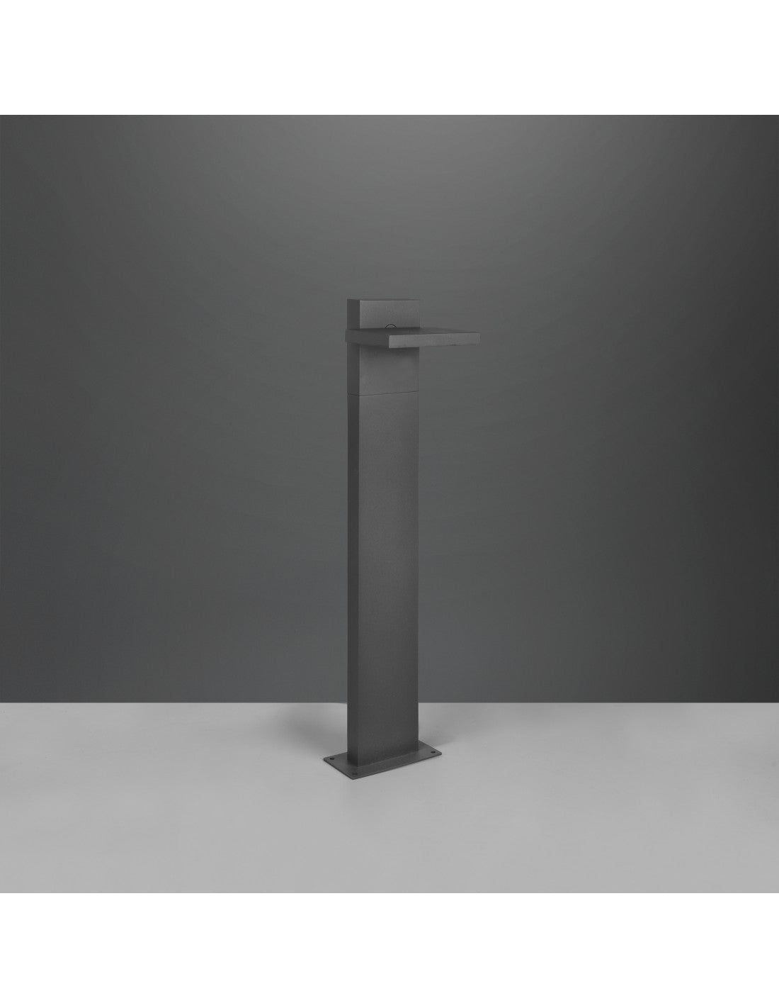 Horton IP54 Trio Lighting Borne d'extérieur à LED en aluminium anthracite