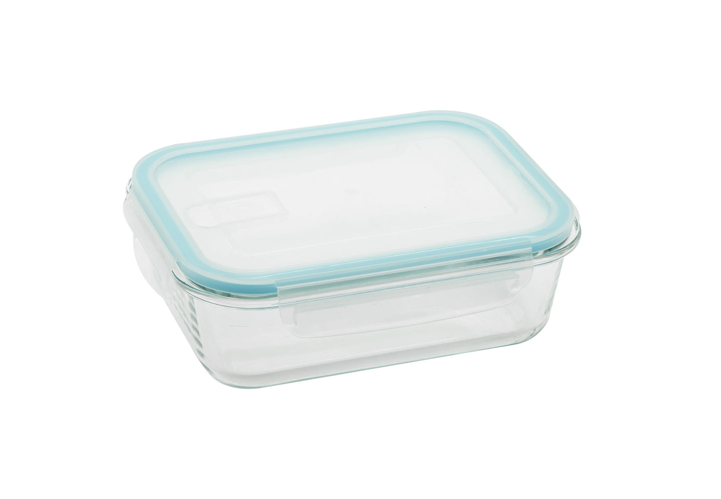 Récipient rectangulaire avec couvercle avec évent 1 Lt verre