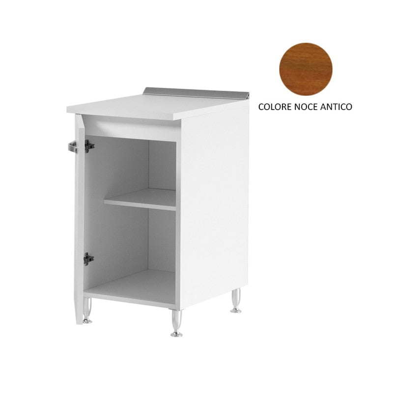 Meuble de cuisine couleur Noyer Antique 40x50xH 85 cm 1 porte