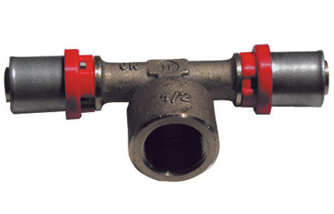 Raccord femelle T-press pour multicouche 1" x 63
