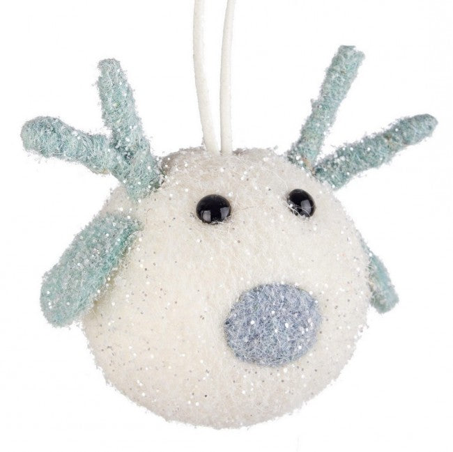 6x Sphère bleu clair renne Miage