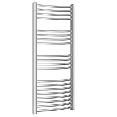 Radiateur décoratif chromé courbé Kalura - H 1500 - Int. 400 - L 450