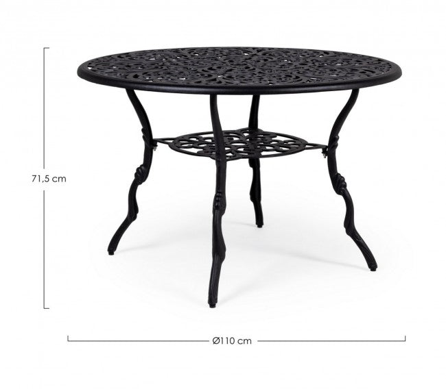 Table Victoria Anthracite d110 Cod.0806071