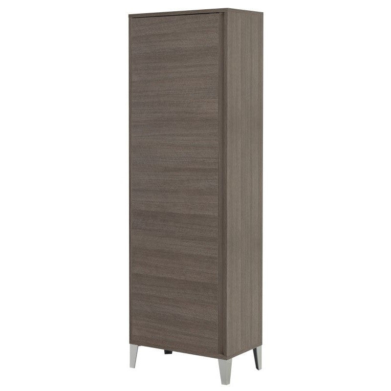 Meuble à balais en chêne foncé 60x35x h170cm