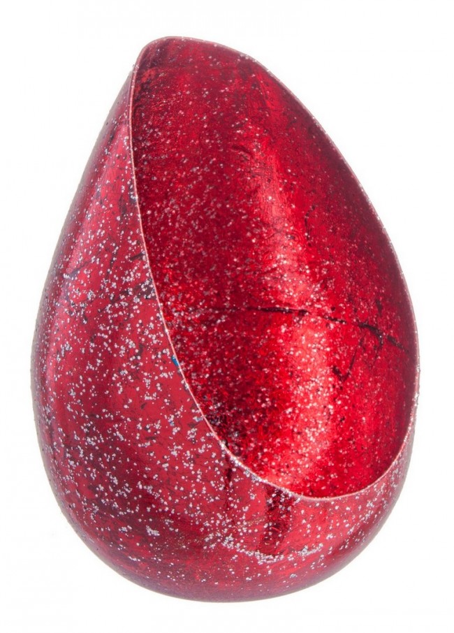 6x Bougeoir Electra Rouge