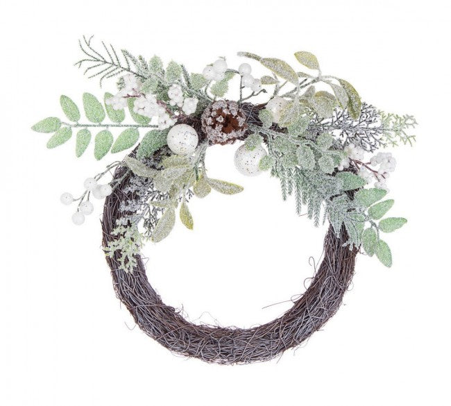 12x Corona Joselyn Baies Blanc D38