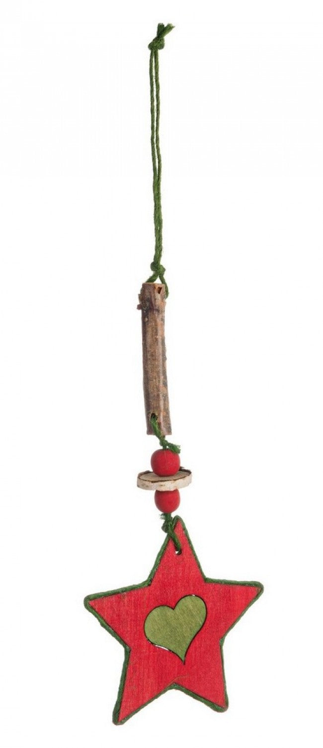 12x Pendentif Coeur Étoile Bormio L