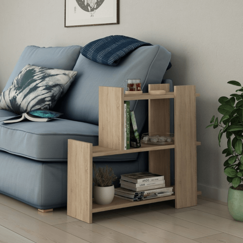 Tavolino Mua rovere 3 ripiani EFFEZ