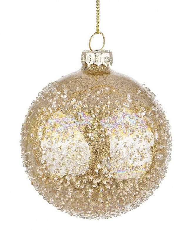 12x Sphère Vt Saturn Or D80