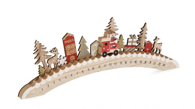 6x Calendrier de l'Avent Lettie Noeud Rouge