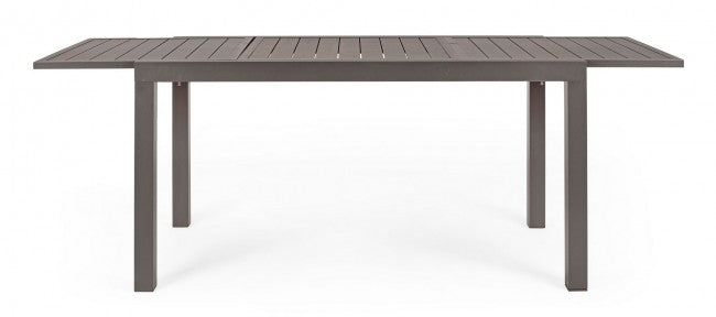 Table d'extérieur extensible en aluminium Caffè HILDE YK14 140-210x77x h75 cm