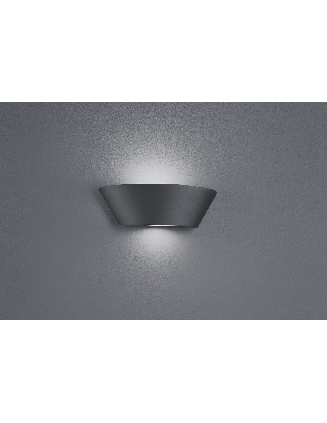 Applique LED Double Émission pour Extérieur Sacramento IP54 Anthracite Trio Lighting