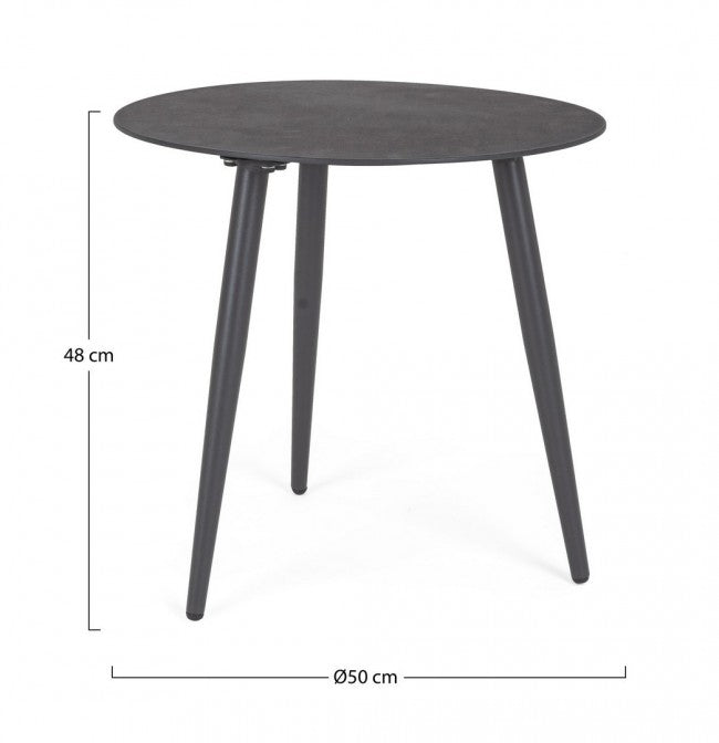 Table basse Ridley d50 Anthracite yk13 Cod.0662701