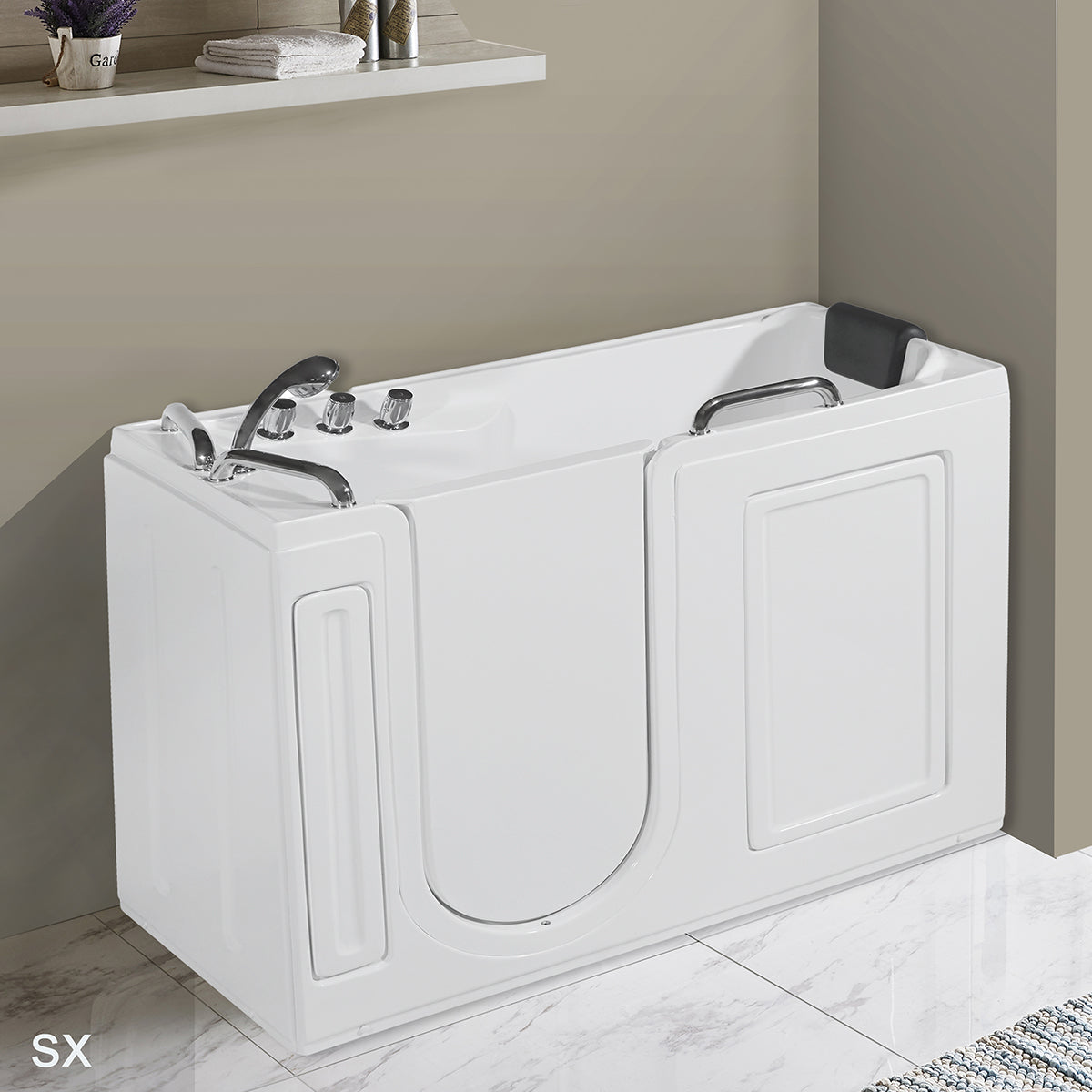 Baignoire pour personnes âgées, modèle Doris