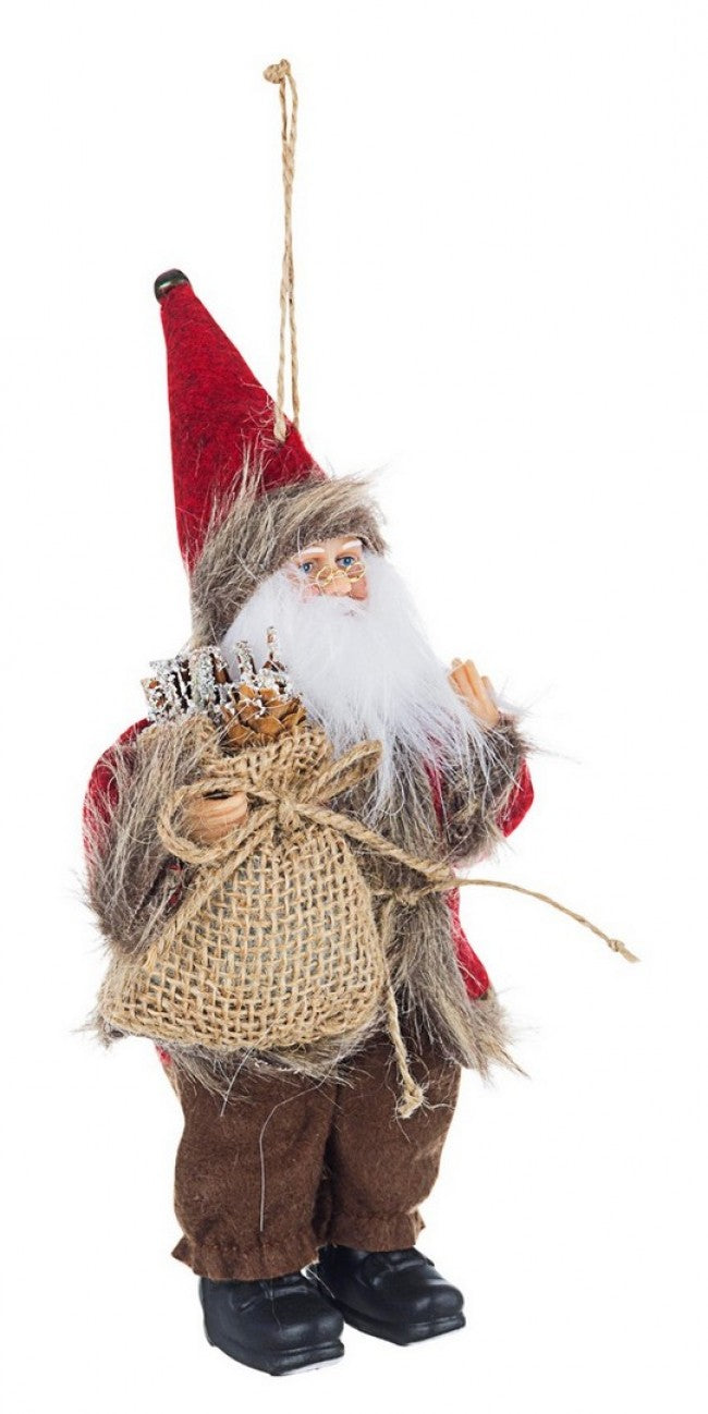 6x Père Noël Holly Velvet Xs