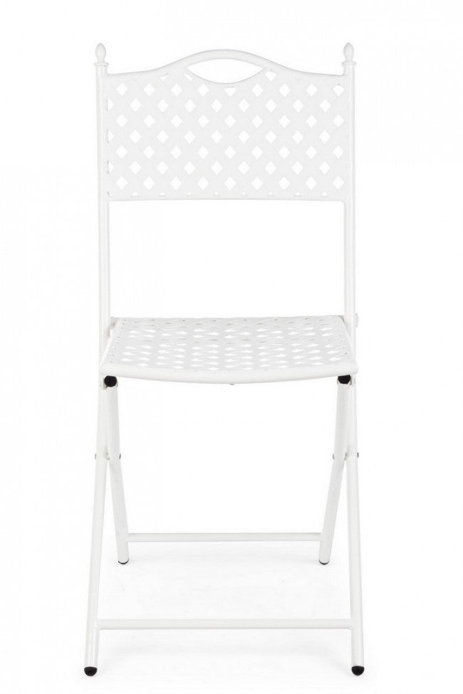 2x Chaise Pliante Jenny Blanc -