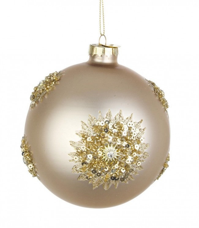 8x Sphère Vt Fée Champagne D100