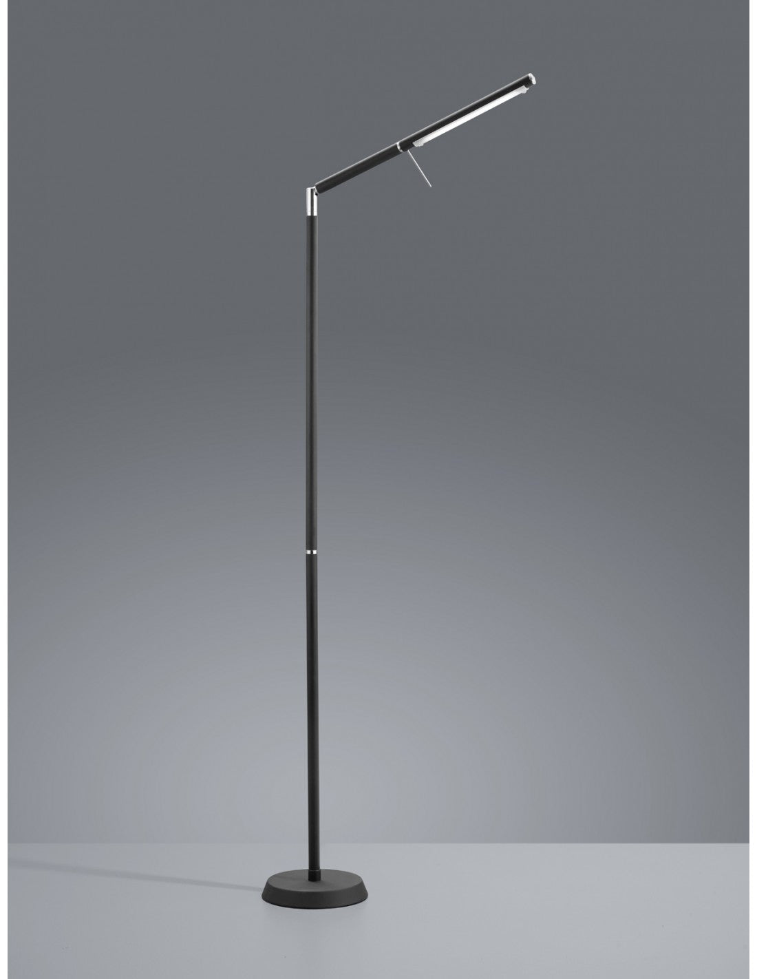 Lampadaire Led Filigran Noir Touch Sensor H162 cm Trio Lighting