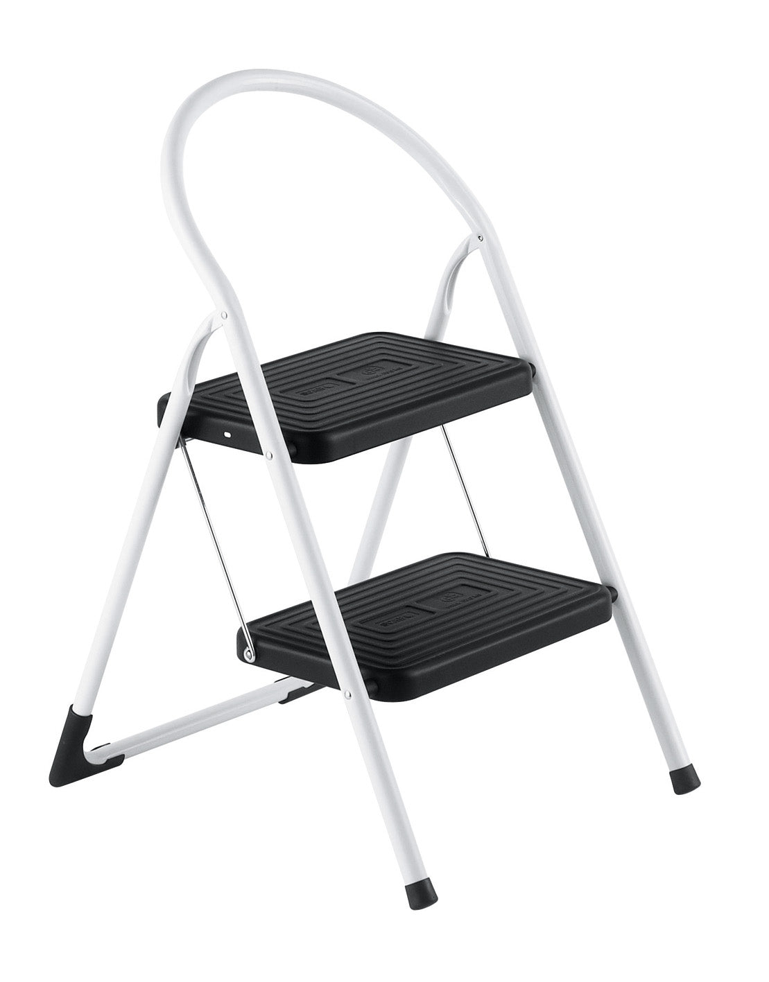 Tabouret Eurobalzo 2 Gris Blanc