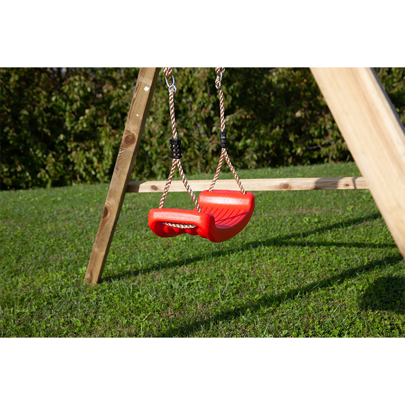 Balançoire simple en bois