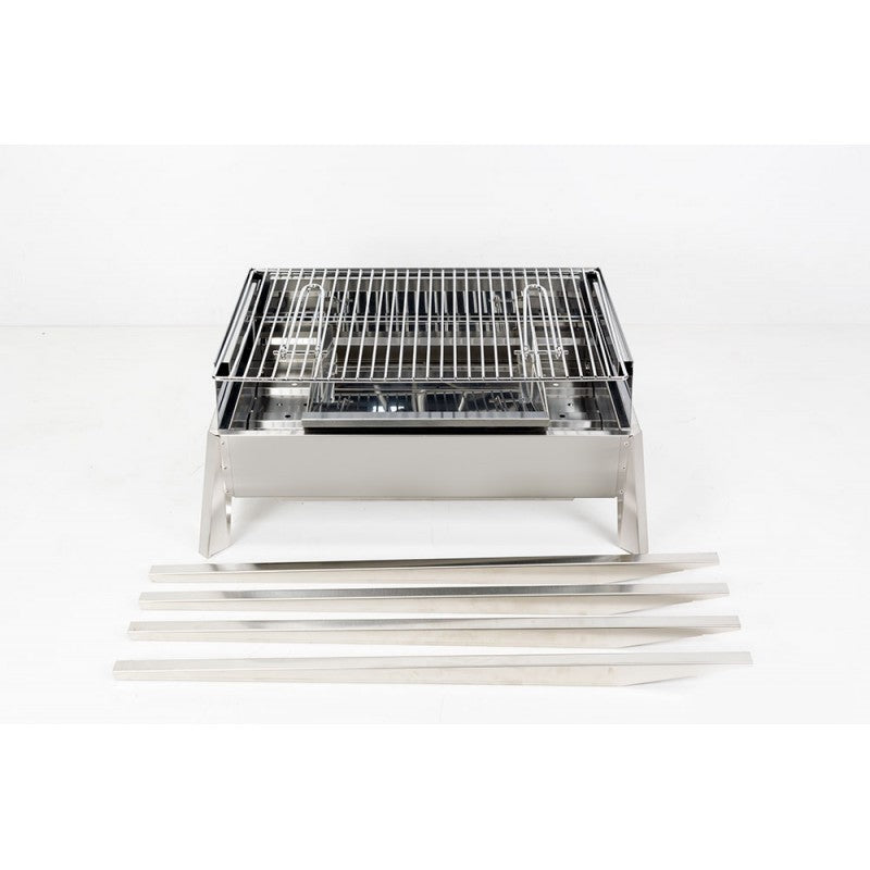 Barbecue extérieur en acier Etna 122x62x85h cm