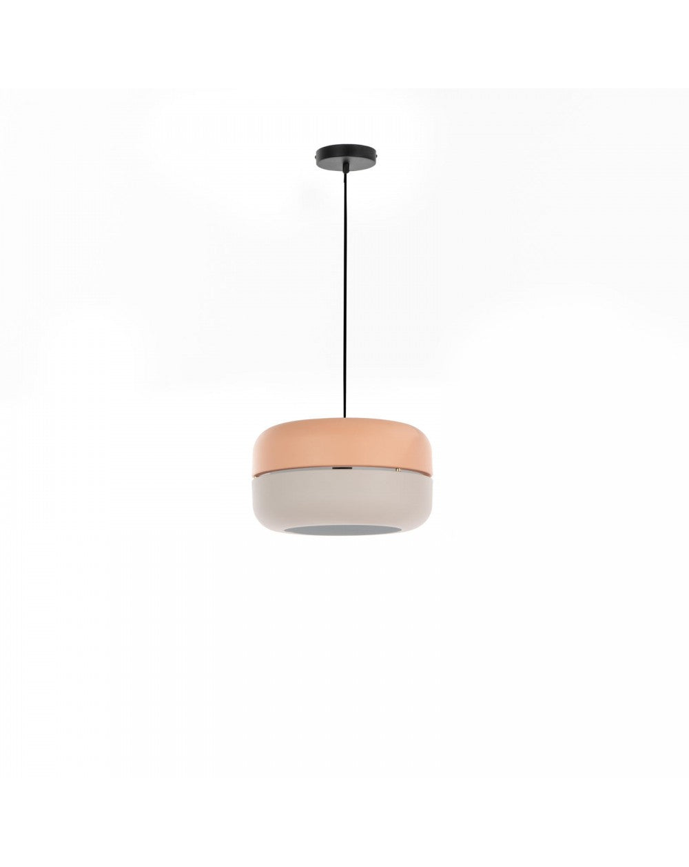 Suspension Idra en métal STS rose et gris