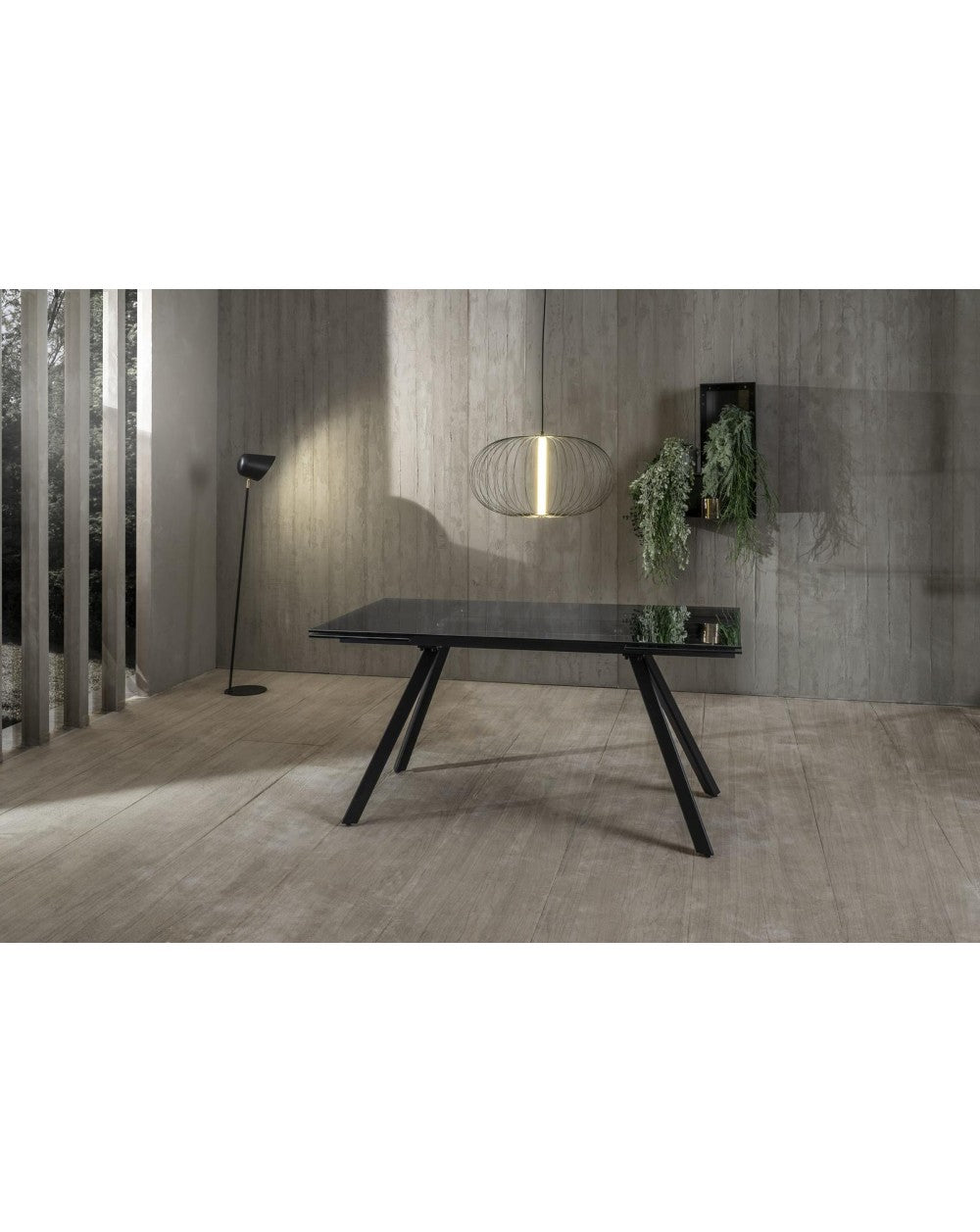 Table extensible 160 - 240 x 90 cm - Smokey