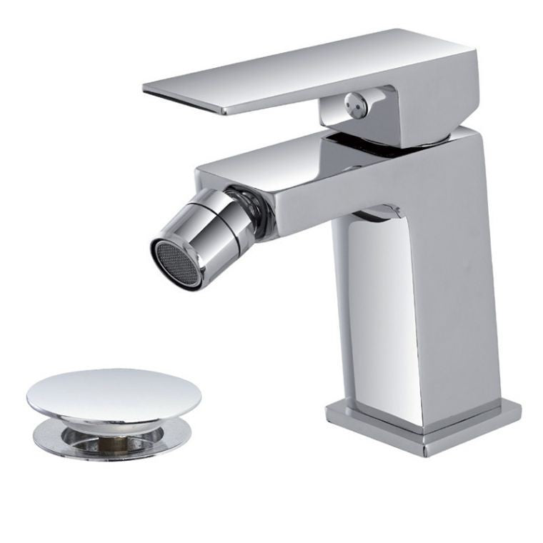 Mélangeur de bidet en acier série QUATRA