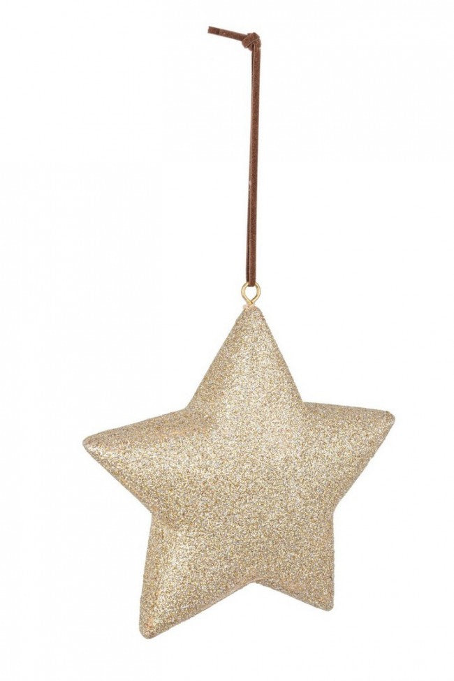 6x Suspension Champagne Étoile Vittoria L