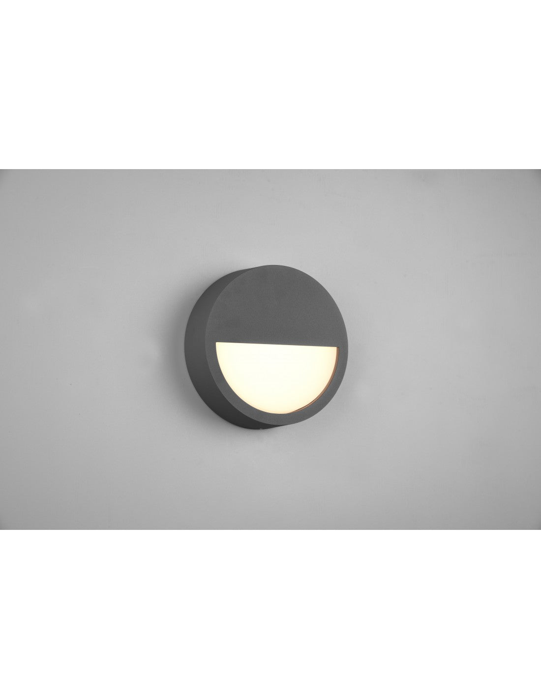 Applique Extérieure IP54 Ronde Anthracite Led Pedro Trio Lighting