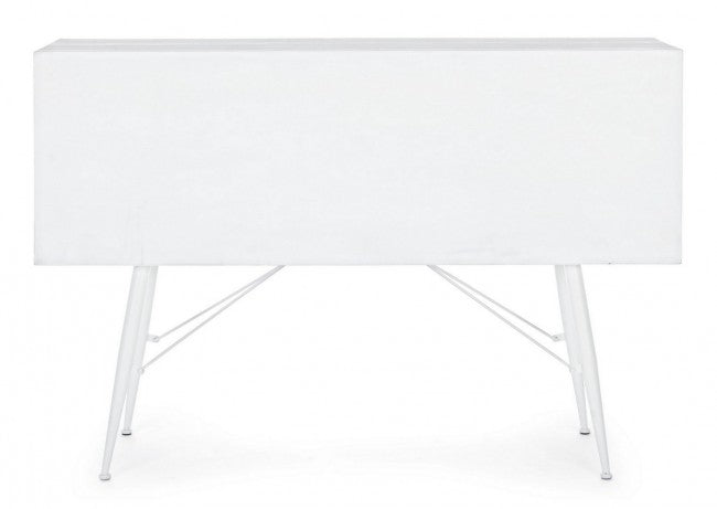 Buffet Eloise 2 portes 2 tiroirs en bois naturel 80h cm