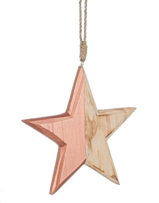 6x pendentif étoile en alliage L