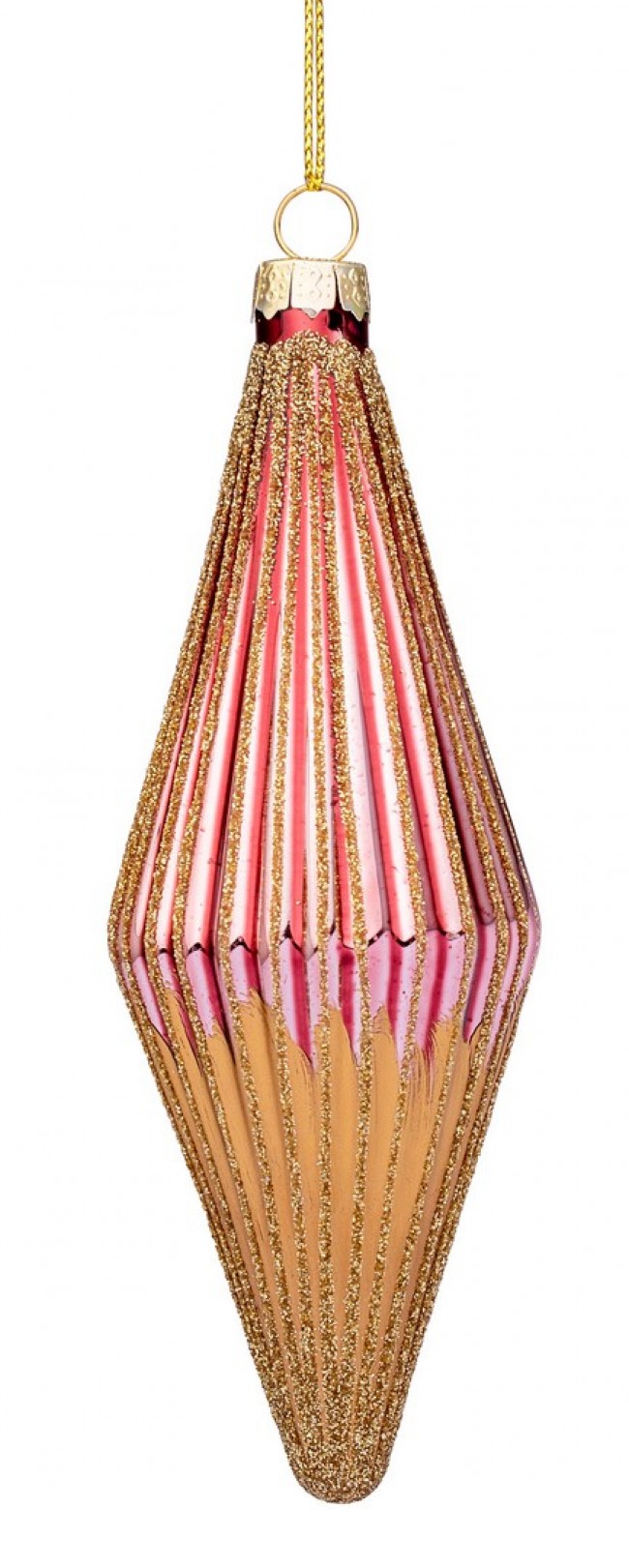 12x Pendentif Pointu Vt Modish Rose