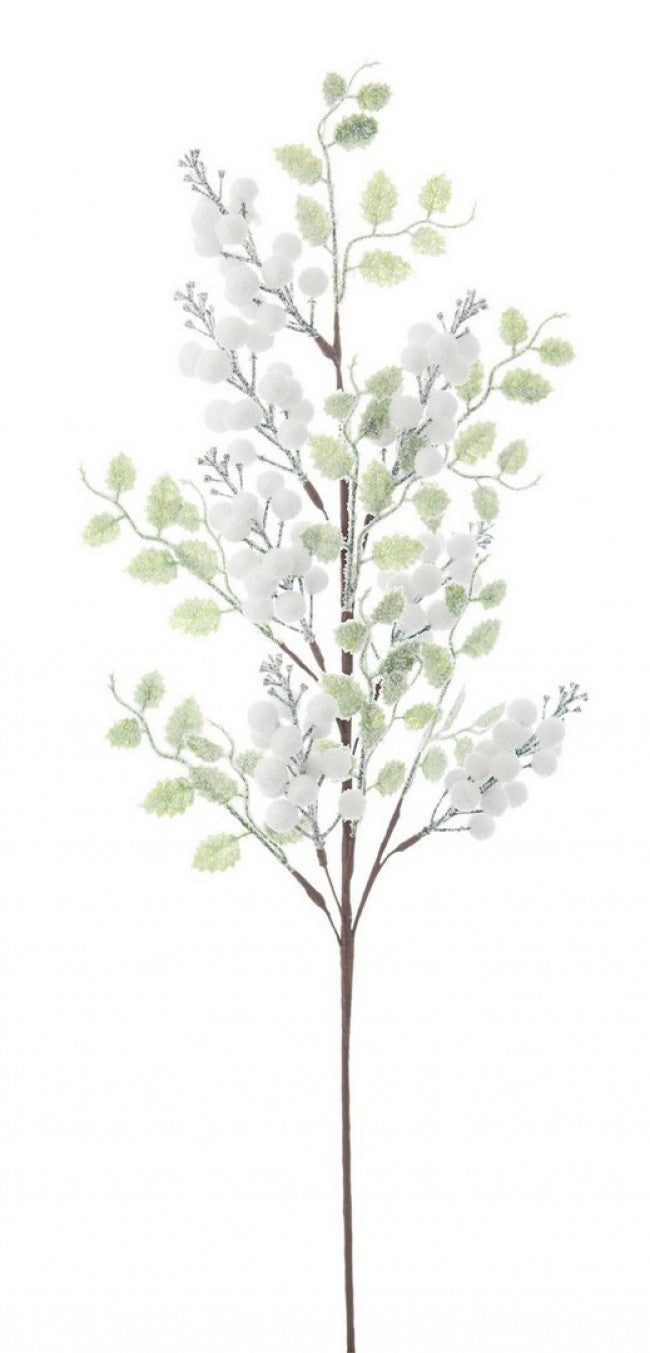 12x Branche Jillie Berries Blanc C