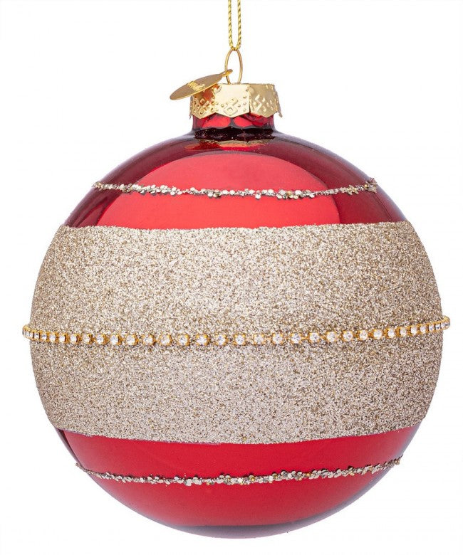 8x Sphère Vt Embellir Rouge D100