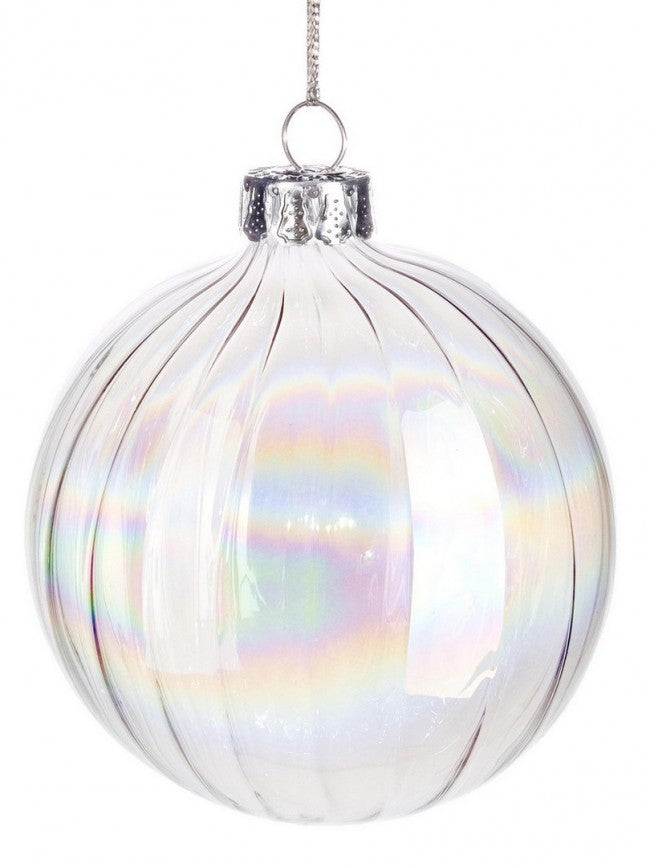 8x Sphère Vt Tranche Irisée D100